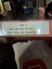 16mm educational film: MAN AND THE STATE: THE TRIAL OF SOCRATES