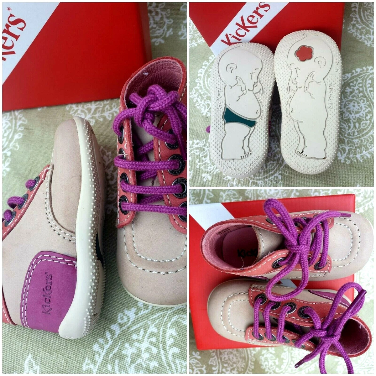 Girls infant hotsell kickers