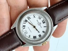 Baume & Mercier Automatic Roman Original Dial Stainless Steel Men's Watch RUNS