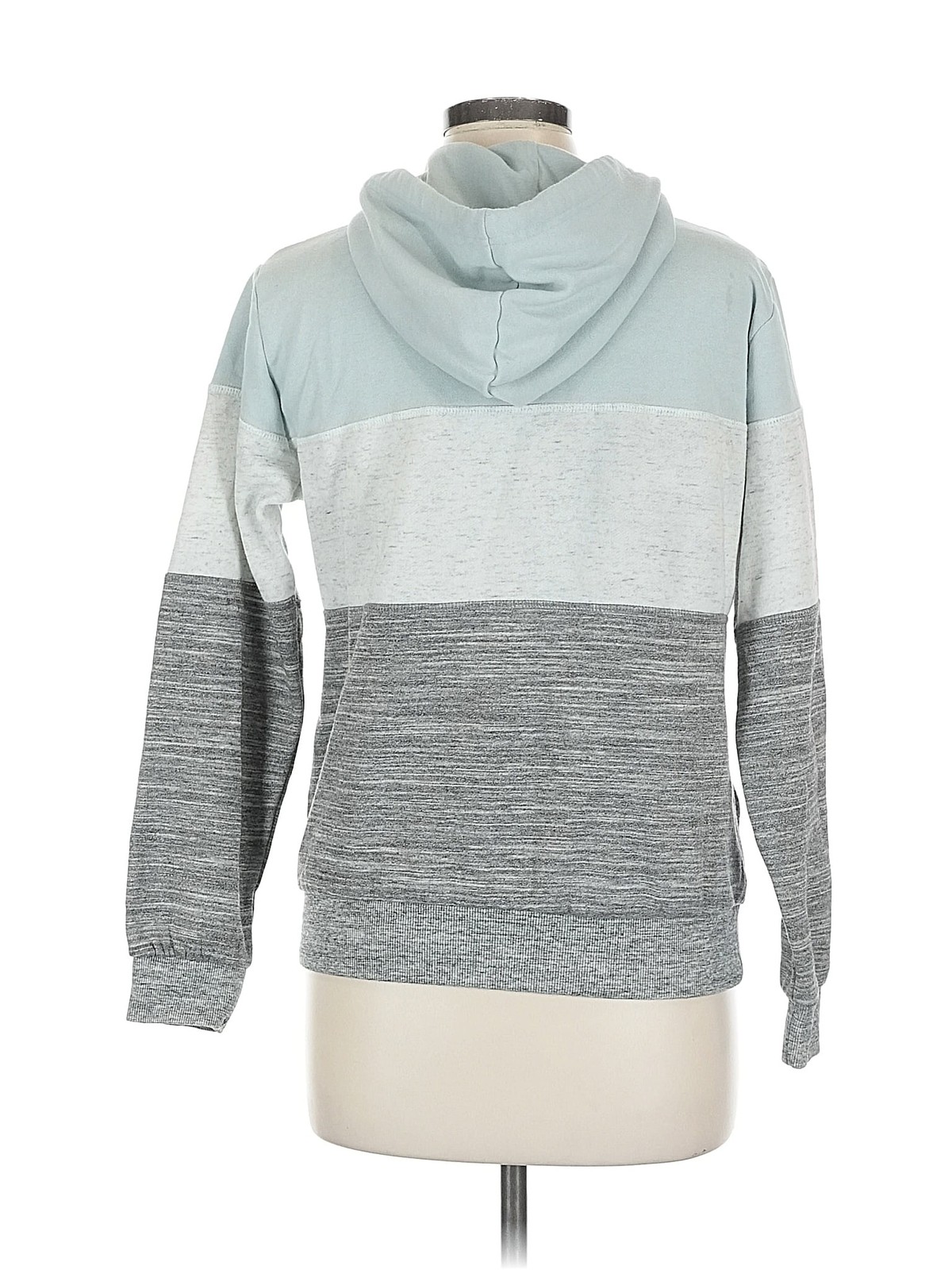 Doublju Women Gray Zip Up Hoodie L - image 2