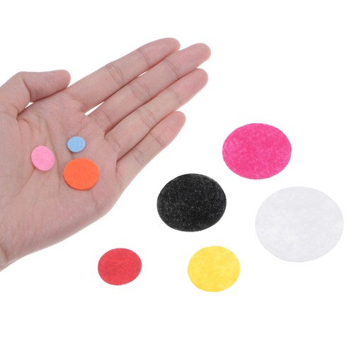 100 Stück Runde Filz Kreise 20 mm 3/4 Zoll Basteln Filz Pads Vliesstoff Pad Weiß - Bild 4 von 6