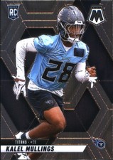 2025 Panini Mosaic Kalel Mullings Rookie Mosaic #390 Tennessee Titans