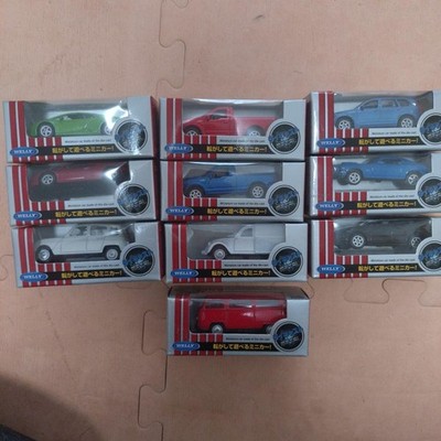 Welly diecast car set of 10