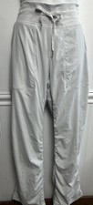 Lululemon Dance Studio Pants Dove Grey LINED Straight Leg
