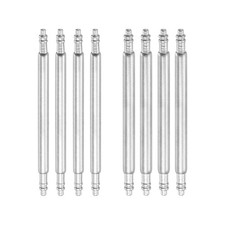 8pcs 24mm Watch Spring Bar Pins 1.5mm 1.8mm Diameter Stainless Steel Band Pins