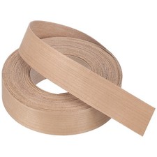 Cherry Edge Banding, 7/8 in x 25 ft Wood Veneer Tape, Pre-glued Flexible