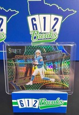 2023 Panini Select Justin Herbert #352 Dragon Scale Prizms /70 Field Level