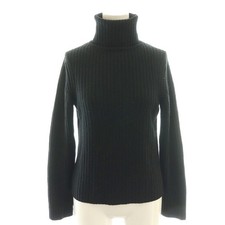 agnes b. pullover knit sweater, turtleneck, size 1, black
