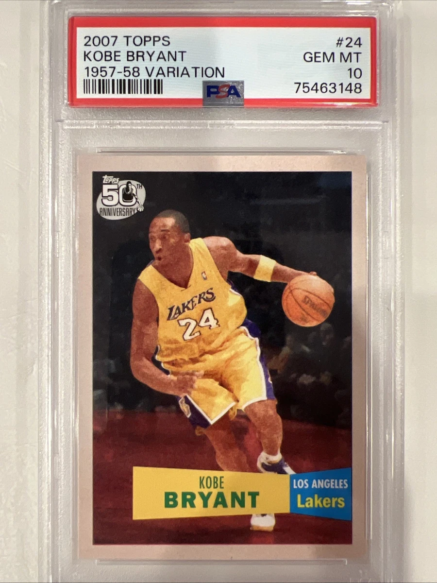 Kobe Bryant Professional Sports Authenticator (PSA) Basketball