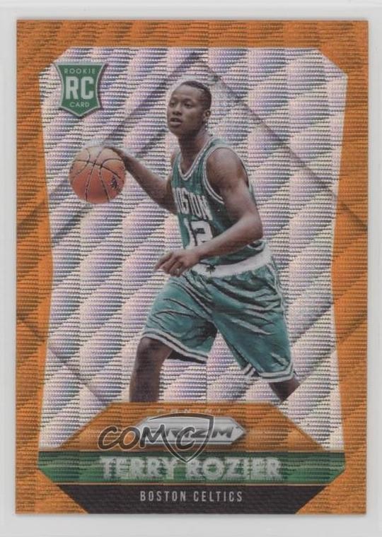 2015-16 Panini Prizm Rookies Orange Wave Prizm Terry Rozier #338 04dh