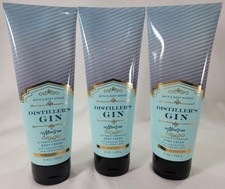 Bath Body Works DISTILLER'S GIN Ultra Shea Hydration Body Cream 8 oz Lot of 3