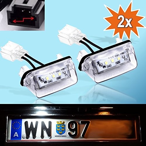 Éclairage plaque P206 Xenon Optik module de remplacement blanc - 2