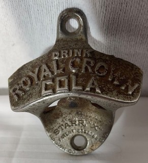 Vintage Royal Crown RC Cola Starr X Advertising Wall Mount Bottle Opener