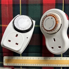 Two Electric Timers (For Security Lights etc)