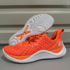 Under Armour Curry Flow 10 Team Orange Bang Brillante Para Hombre Talla 14 3026624-800 Raro