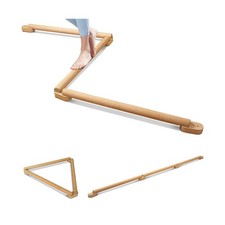 8 FT Adjustable Beech Wood Balance Beam for Indoor and Outdoor UseImprove Bal...