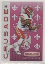 2018 Panini Rookies & Stars Crusade Pink 26/85 Kareem Hunt #CRU-7 no9
