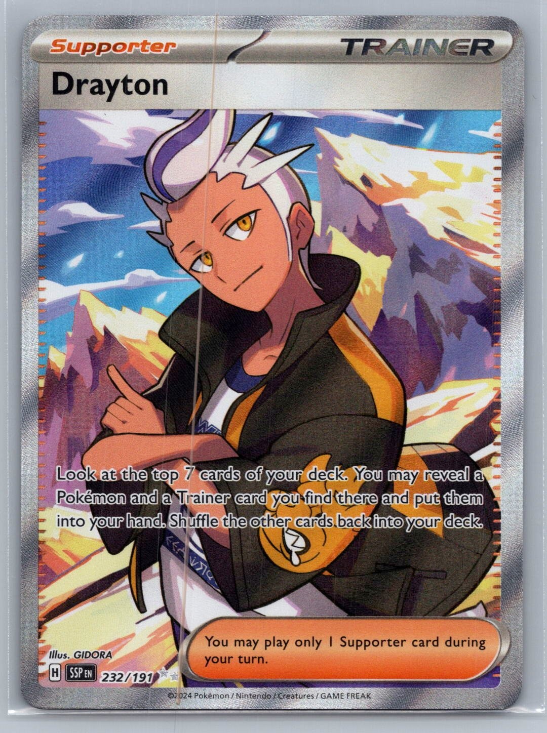 Drayton - Ultra Rare SV08: Surging Sparks 232/191 NM