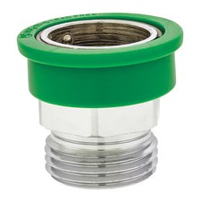 Neoperl 5503405 Faucet Outlet Adapter, 3/4 In Gh Thread Size, Unfinished, Brass