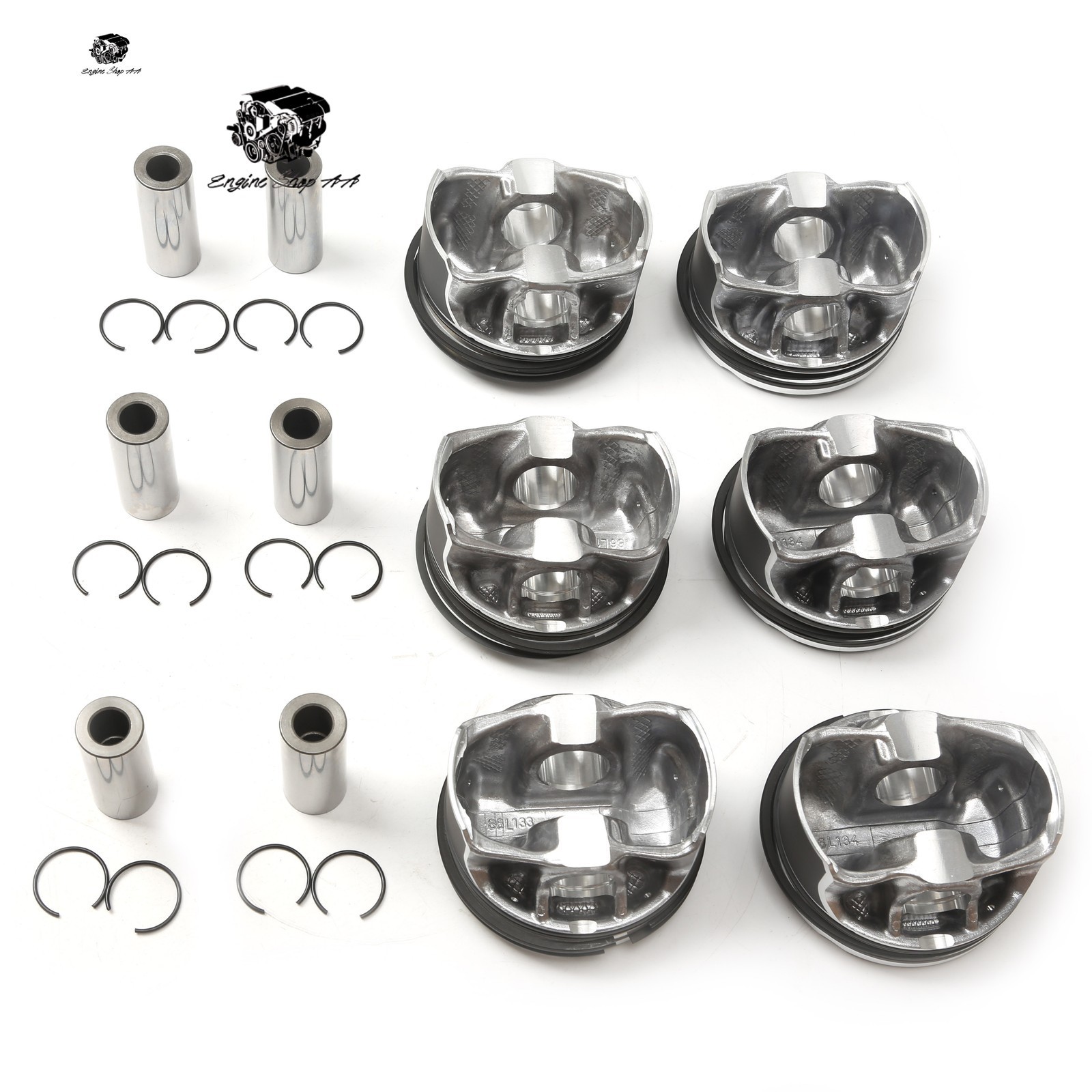 Engine Overhaul Kit & Piston Kit 86.50mm Fit For Maserati Levante Ghibli 3.0T