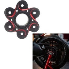 For Ducatl Panigale V4/S /R V2 Streetfighter V2 Red Rear Sprocket Flange Bicolor