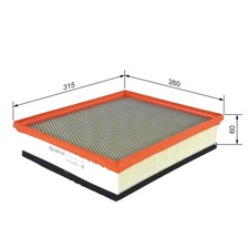 ORIGINAL® Bosch Luftfilter passend für VW AMAROK AMAROK Pritsche/Fahrgestell