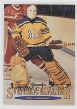 1995 Semic Globe Svenska Hjaltar Pelle Lindbergh #65 w8u