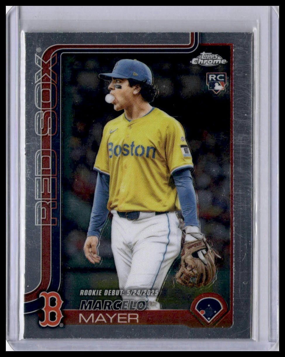 2025 Topps Chrome Update #USC117 Marcelo Mayer Refractors