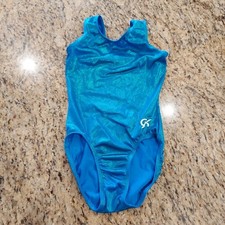 GK Blue/Green Sparkle Leotard Size Adult Small
