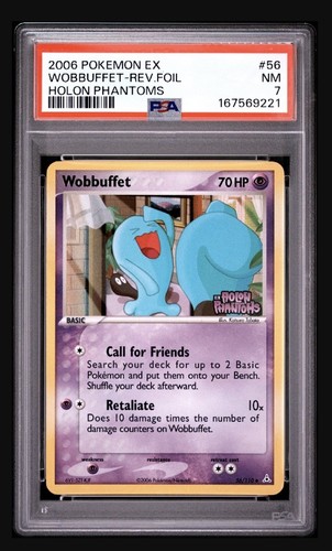 Wobbuffet graded PSA 7 for sale on eBay