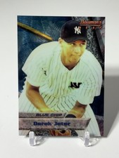 1994 Bowman's Best Derek Jeter Blue Refractor #2 card