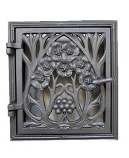 Antike Ofentür Warmhaltefach Kachelofen Jugendstil Gusseisen Kachelofentür