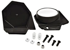  34455 Black Sentinel Handguard Mirror Kit (Fixed/Fold In) 