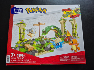 Mega Construx Pokemon - MEGA Pokémon Dschungelruinen Building Set - Cubone/Omanyte