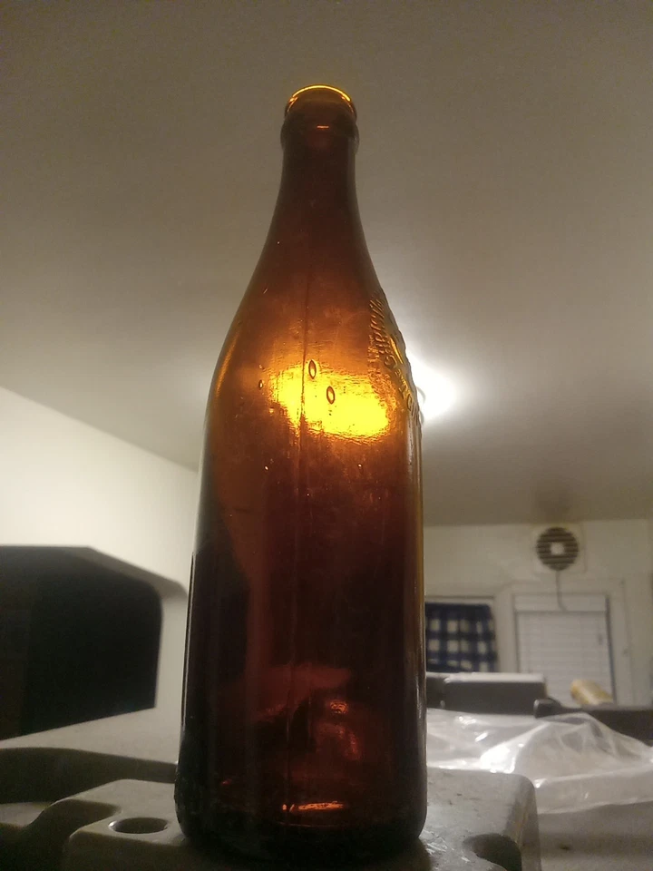 Atq BIM Ámbar "Christian Moerlein" Brewing Co Cincinnati OH Hombro Inclinado  Foto 3 de 4