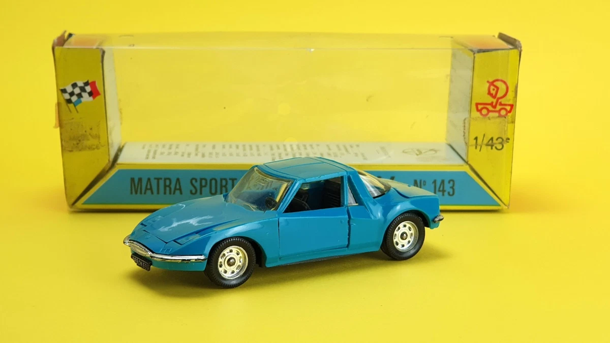 NOREV 1:43 MATRA SPORT 530 A N°143 – Miniature De Collection France, Boîte D'origine