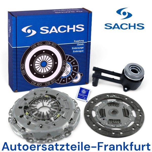 Sachs Kupplungssatz+ZentralausrüCker FüR Ford Fiesta 5 V Fusion + Mazda 2 DY 1.4-image