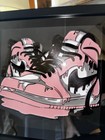 🖤 3D Printed Decorative Nike Sneaker Art – Pink Drip Design 🖤