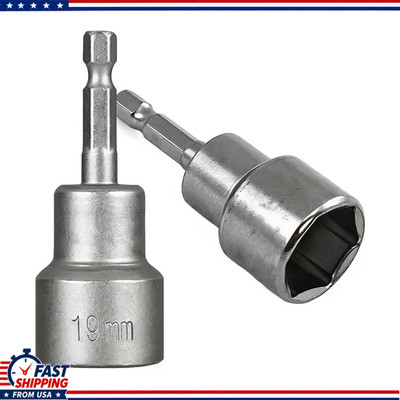2-Pack RV Scissor Jack Socket 3/4 Inch Hex Drive 1/4 Inch Hex Shank
