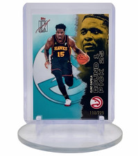 2025-26 Topps Signature Class Clint Capela #48 Chrome Teal Refractor /225 Hawks