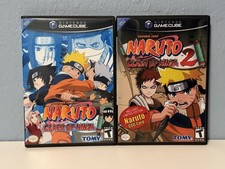 Naruto Clash of Ninja 1 + 2 Nintendo GameCube *Clean Disc* With Warranty
