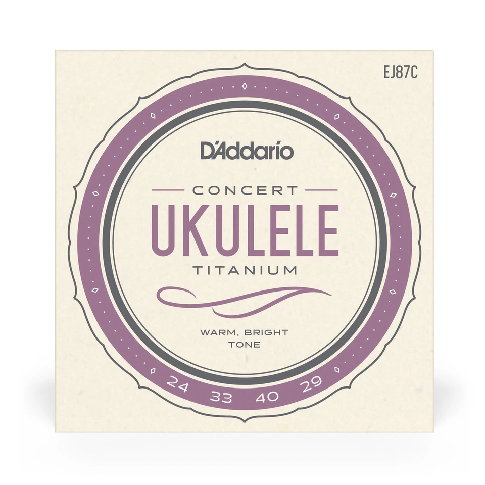 D'Addario Ukulele Strings 5 Sets Titanium Concert EJ87C - Image 2 of 4