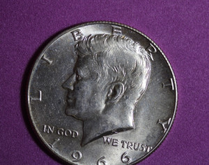 1966- Kennedy Half Dollar #P32971