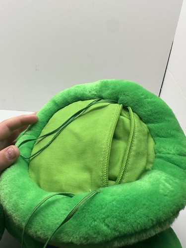 Build a Bear Turtle 14" Plush Shell Zipper Backpack Pocket & Boxing Pants  - Picture 4 of 4