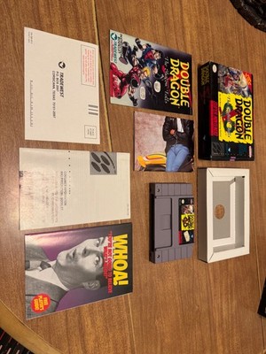 Double Dragon V: Shadow Falls Super NES Nintendo SNES DD CIB complete video game