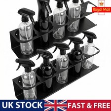 2x Spray Bottle Holder Can Storage Rack Garage Car Detailing Tools Organizer