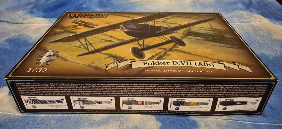 Wingnut Wings 1/32 - Fokker D.VII (Alb) 32027 - Nuovo & Raro! - Immagine 2 di 4