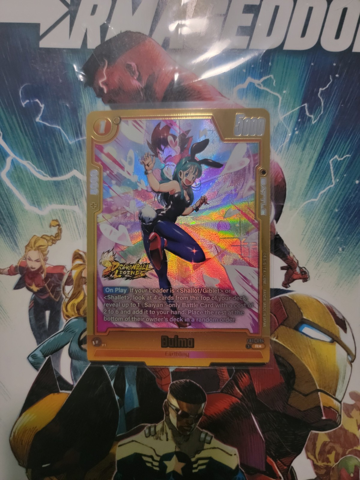 Bulma (Alt Art) FB11-094 R Brightness of Hope Dragon Ball Fusion World English