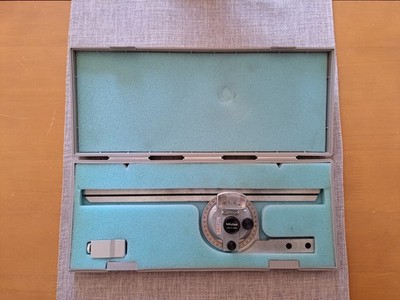 Mitutoyo Universal Schrägwinkelmesser Winkelsucher Set 187-907 - Koffer enthalten