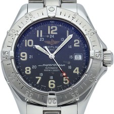 BREITLING Superocean Automatic A17340/A184B18/PFA Stainless Steel mensWatch ...